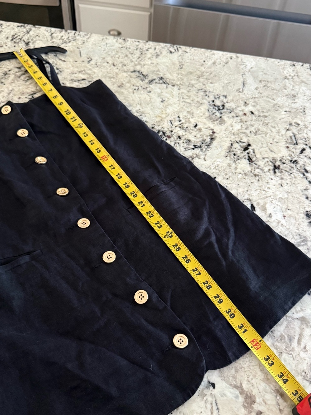 J.Crew Claudia Black Linen Mini Dress XS - Picture 11 of 11